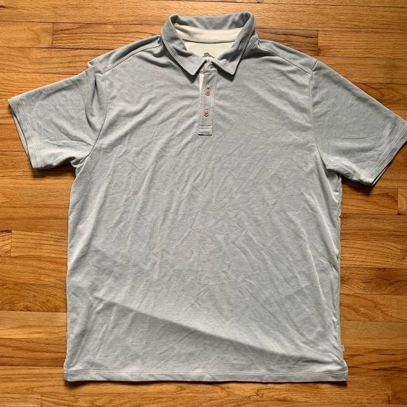 Tommy Bahama Other - Tommy Bahama Short Sleeve Size XL Gray Polo Cotton